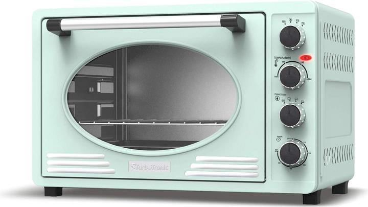 Actual product image TurboTronic By Z-Line Retro Mini Oven with convection 45L In Blue