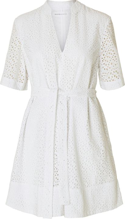 Actual product image Selected Femme Broderie Anglaise Minikleid (40)
