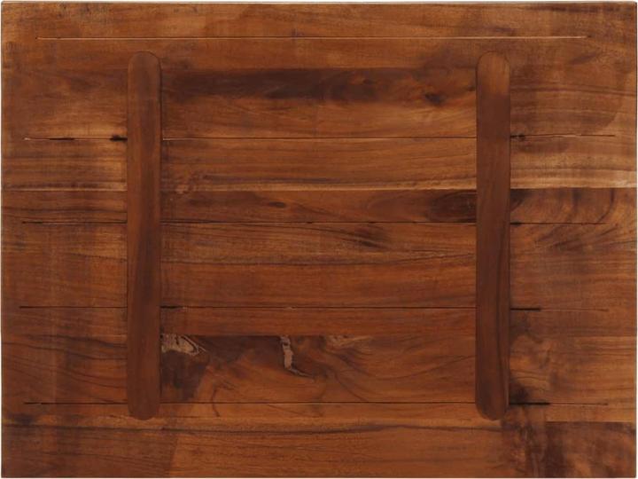 Immagine prodotto VidaXL Piano del tavolo in legno massiccio Piano del tavolo da pranzo in legno 80x50x2,5cm Tavolo da caffè (80 x 50 x 2,5 cm)