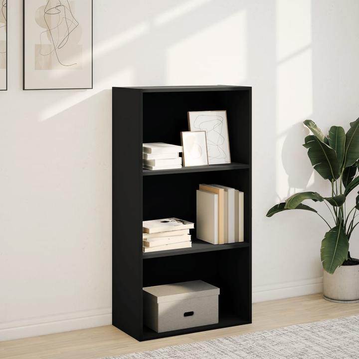 Image du produit VidaXL Bücherregal Standregal Büroregal Aktenregal Aufbewahrungsregal Schwarz (60 x 30 x 114 cm)