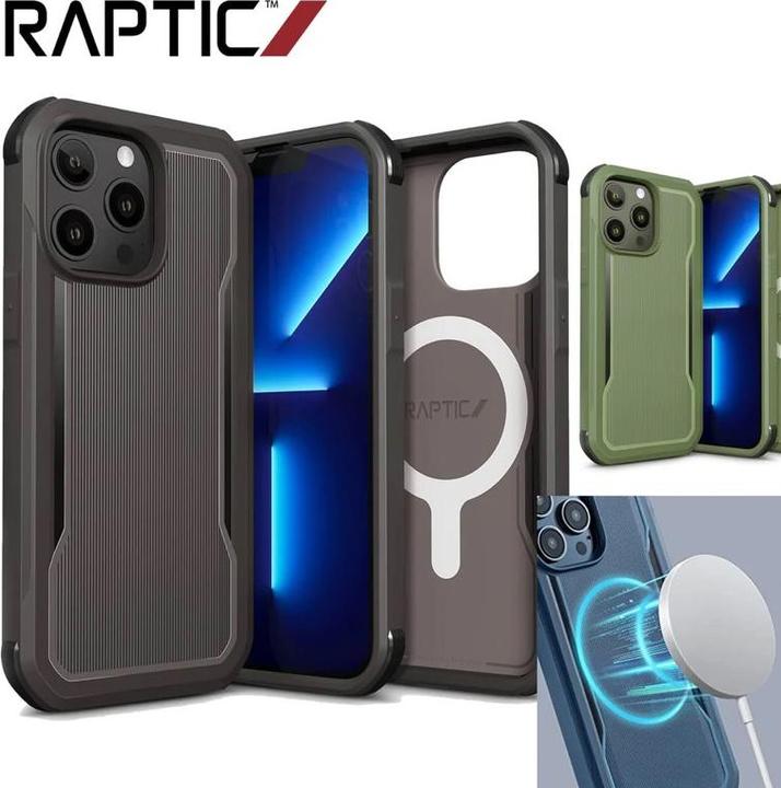 Immagine prodotto X-Doria Fort Case iPhone 14 con cover blindata MagSafe verde (Apple iPhone 14)