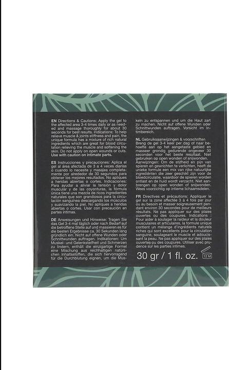 Nutritional values and ingredients Doc Johnson Hemp Balm
