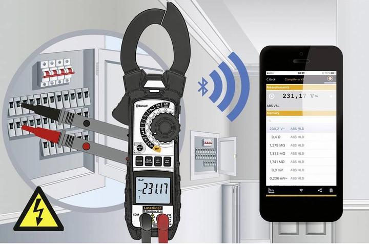 Actual product image Laserliner ClampMeter XP (CAT III 1000V, CAT IV 600V)