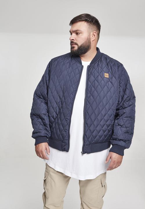 Actual product image Urban Classics Diamond Quilt Nylon Jacket (L)
