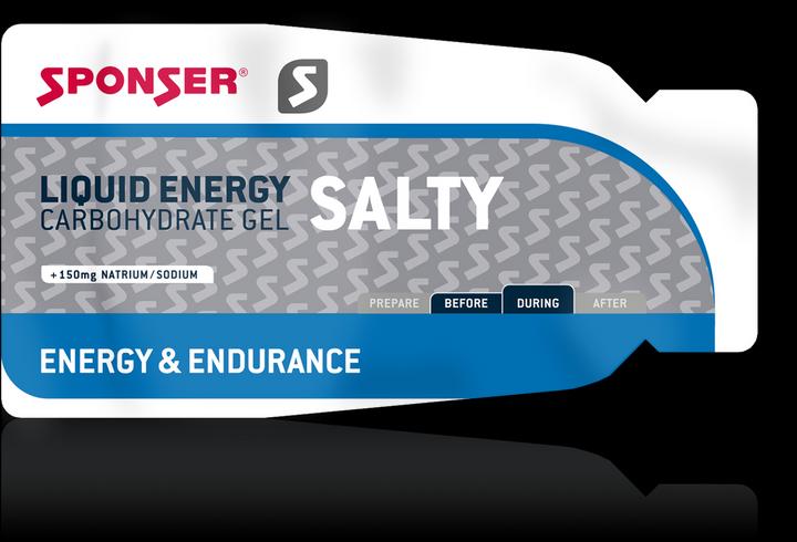Produktbild Sponser Liquid Energy Salty (Salzig, 40 Stk., 1400 g)
