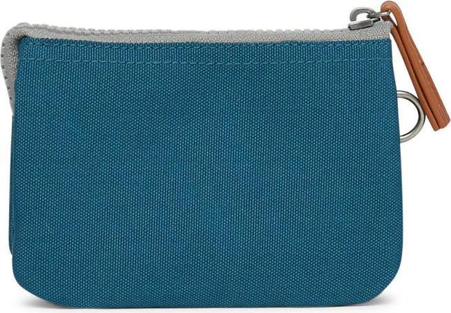 Actual product image Roka London Carnaby Wallet Sustainable Canvas Marine