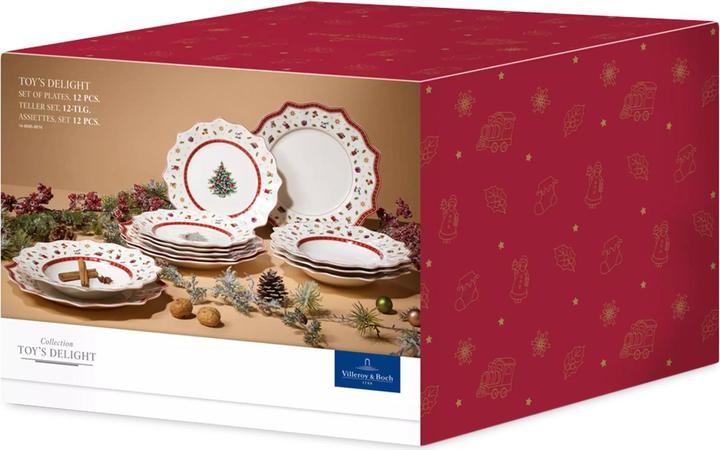 Productafbeelding Villeroy & Boch Bordenset 12st Toy's Delight (12 Stuk)