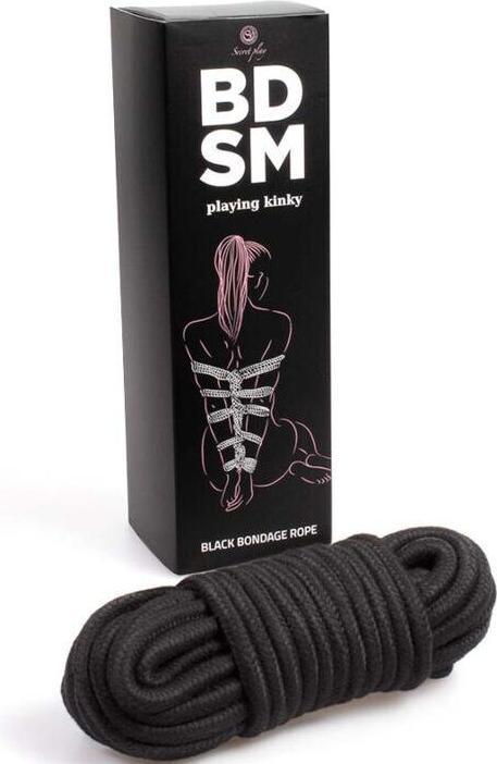 Image du produit Secret play Secretlay Corde De Bondage Noire? Collection Bdsm