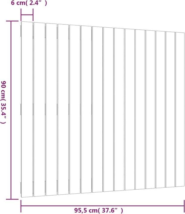 Produktbild VidaXL Chloé (108 x 3 x 110 cm)