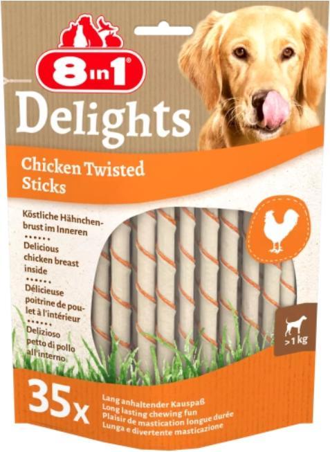Produktbild 8in1 Delights twisted sticks (Adult, 1 Stk., 190 g)