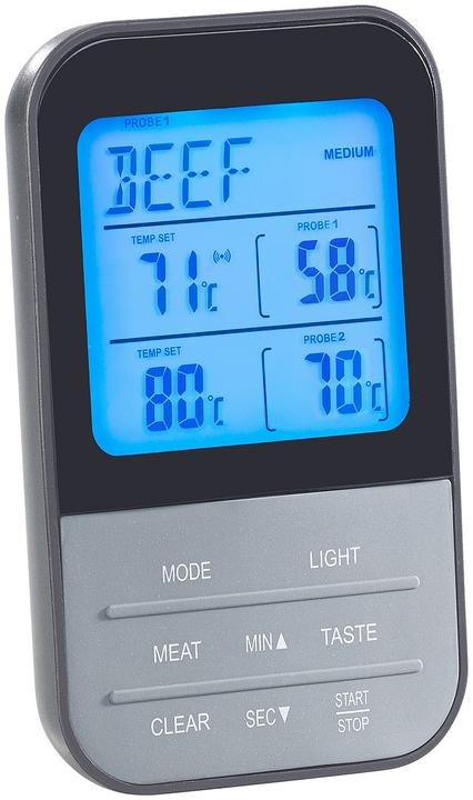 Produktbild Rosenstein & Söhne Funk-Braten- & Ofenthermometer