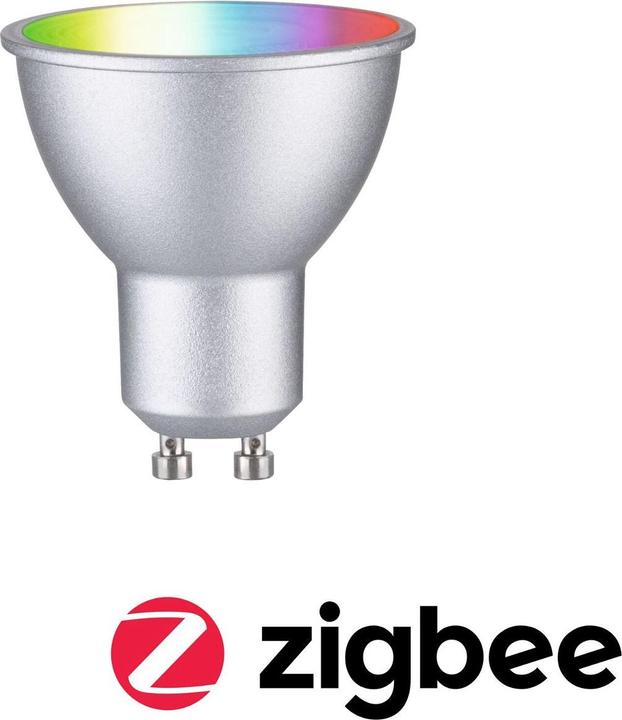 Image du produit Paulmann Réflecteur Zigbee (GU10, 4.80 W, 350 lm, 1 x, F)