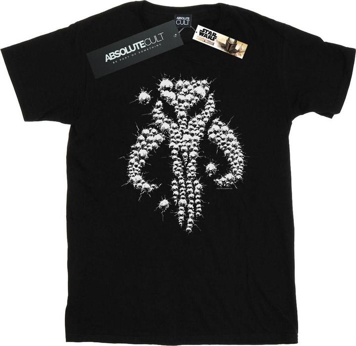 Star Wars The Mandalorian Blaster Skull TShirt (L)