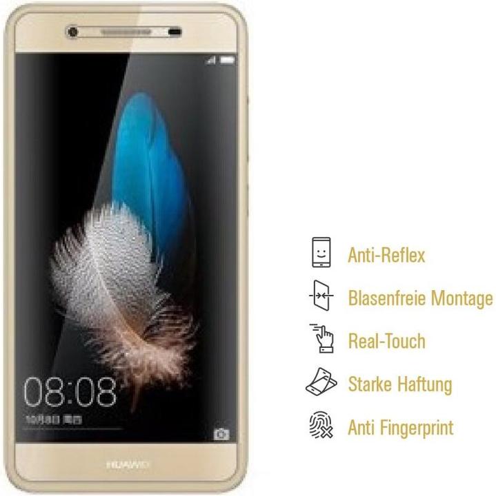 Actual product image Protectorking 4x Displayschutzfolie matt Anti-Reflex entspiegelt (4 Piece, Huawei Enjoy 5)