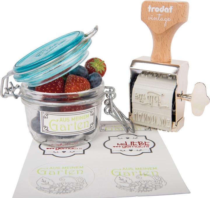 Actual product image Trodat Motifs stamp vintage