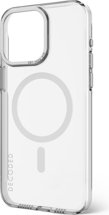 Image du produit Decoded Coque arrière en plastique recyclé pour iPhone 15 Pro Max Transparent (Apple iPhone 15 Pro Max)