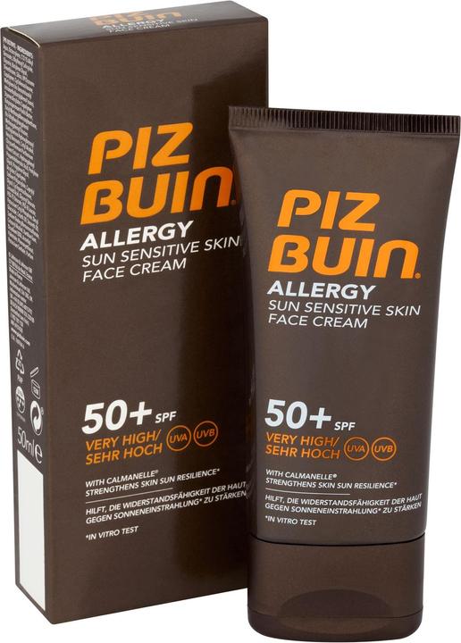 Produktbild Piz Buin Allergy (Sonnencreme Gesicht, SPF 50+, 50 ml, 150 g)