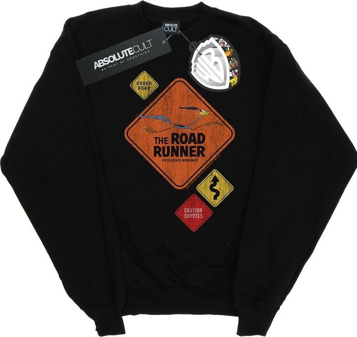 Produktbild Looney Tunes Road Runner Road Sign Sweatshirt Jungen (152, 158)