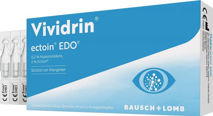 Actual product image Bausch + Lomb ectoin EDO Gtt Opht (5 ml, Vividrin ectoin EDO Gtt Opht)