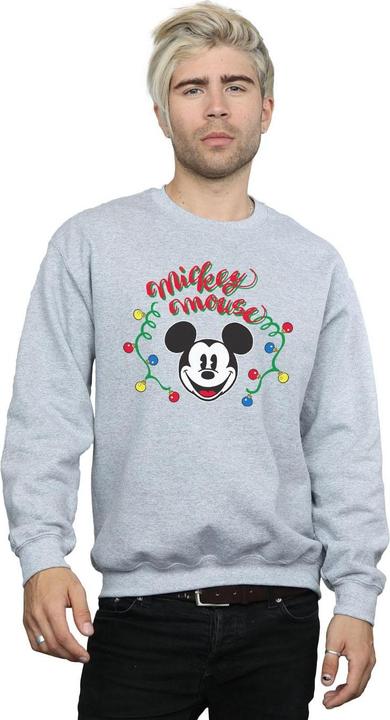Produktbild Disney Mickey Mouse Christmas Light Bulbs Sweatshirt (4XL)