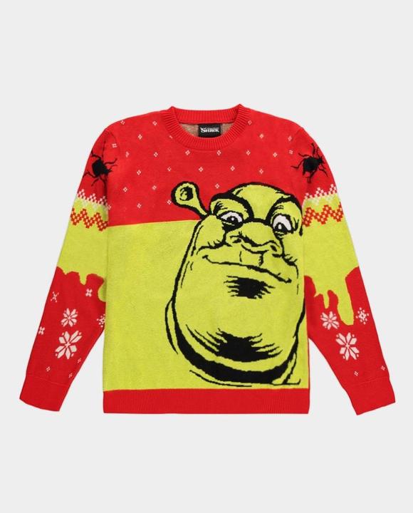 Actual product image Shrek Knitted Christmas Jumper (S)