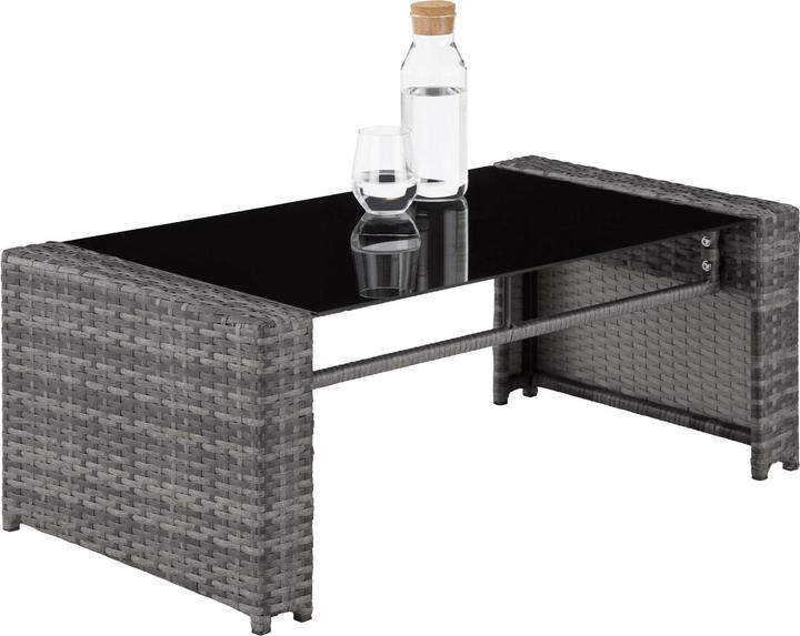 Actual product image tectake Rattan lounge Jesolo (89 cm)