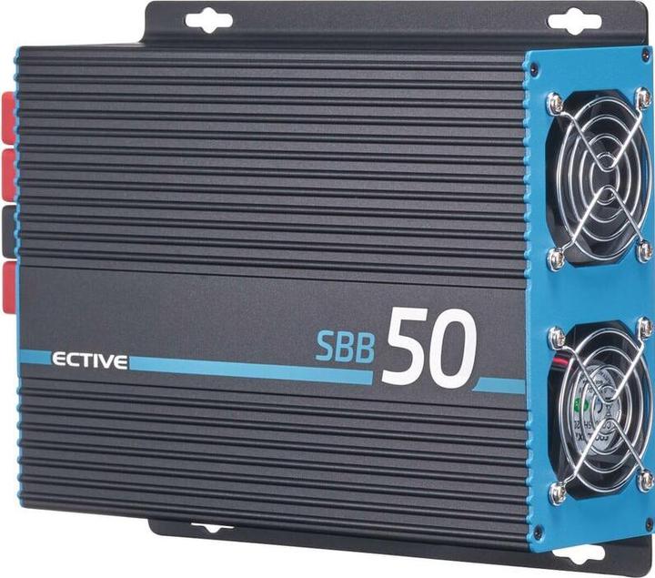 Actual product image Ective SBB 50 24V to 24V charge booster with MPPT charge controller 50A (1.60 kg)