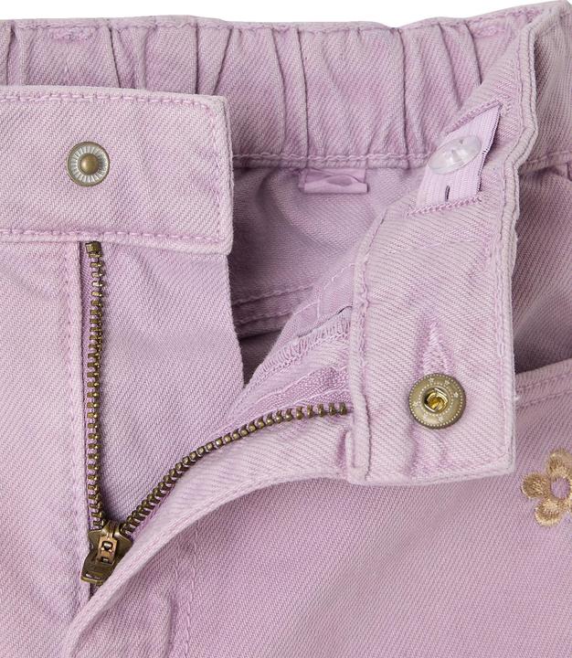 Produktbild Vertbaudet Weite Mädchen Hose mit Blumenstickerei (92)