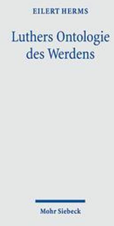 Label énergétique Luthers Ontologie des Werdens (Allemand, Eilert Herms, 2023)