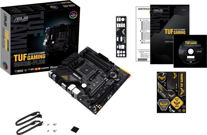 Image du produit ASUS TUF GAMING B550M-PLUS (AM4, AMD B550, mATX)