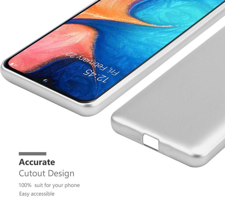 Immagine prodotto Cadorabo Custodia TPU Matt Metallic (Samsung Galaxy A20e, Samsung Galaxy A10e)