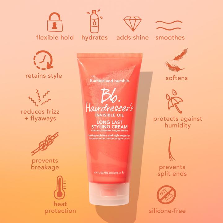 Immagine prodotto Bumble and bumble Bb. Olio Invisibile per Parrucchieri - Crema Styling a lunga durata (200 ml)