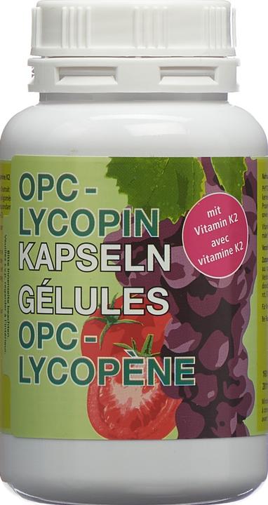 Immagine prodotto Phytomed OPC Licopene + Vitamina K2 capsula vegetale (100 Pezzo/i, Pillole, 103 g)