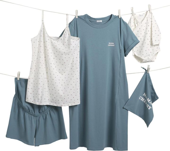 Produktbild Vertbaudet Geschenk-Set für Mama & Baby: Loungewear & Body im Stoffbeutel (40)