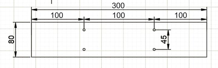 Produktbild Wiltec Bankkufen Set 30x43 cm pulverbeschichtet Tischkufen Bankbeine
