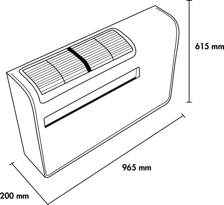 Actual product image Argo Apollo 12 HP (30 m², 8200 BTU/h)