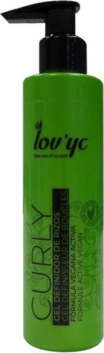 Lov'yc LOVYC Curly Gel Curl Definer Vegan Formula 200ml (Haargel, 200 ml)
