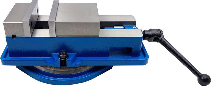 Produktbild Paulimot Niederzug-Maschinenschraubstock drehbar, 129 mm (150 mm)