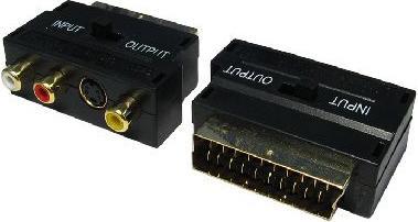 Produktbild Cables Direct CDL Swit SCART -SVHS & 3 x RCA