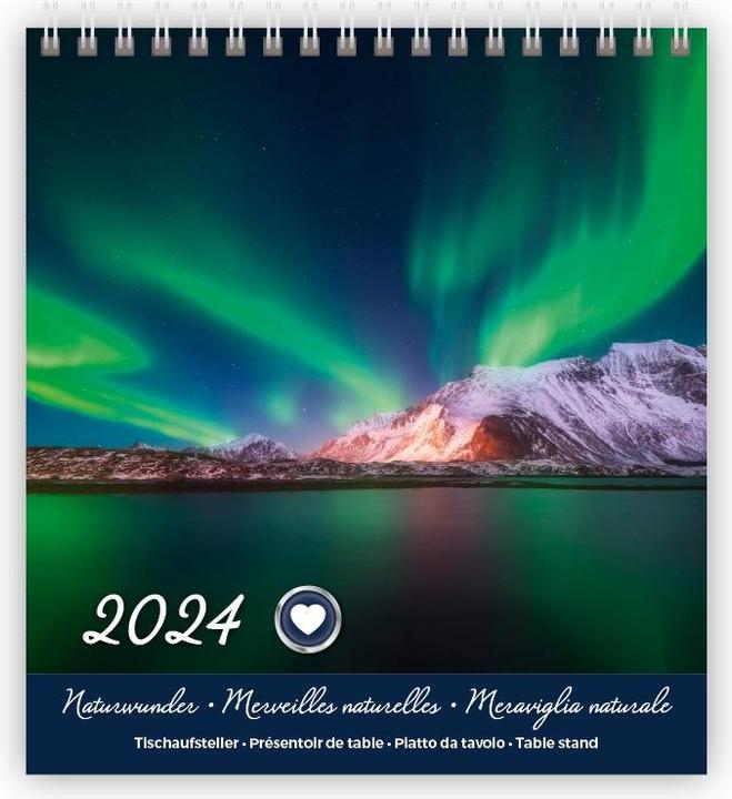 Produktbild Kalender Lustige Tiere Mini 2024 (11 x 10 cm)