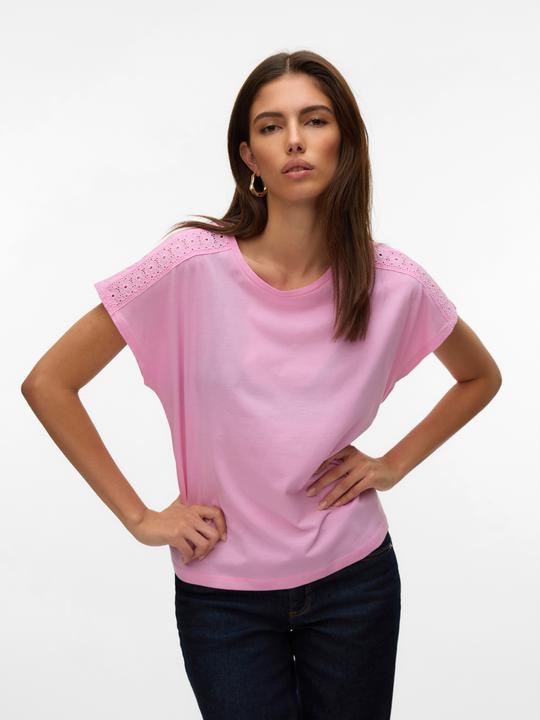 Produktbild Vero Moda Vmemmy Ss Lace Tape Top Jrs Ga Noos (XL)