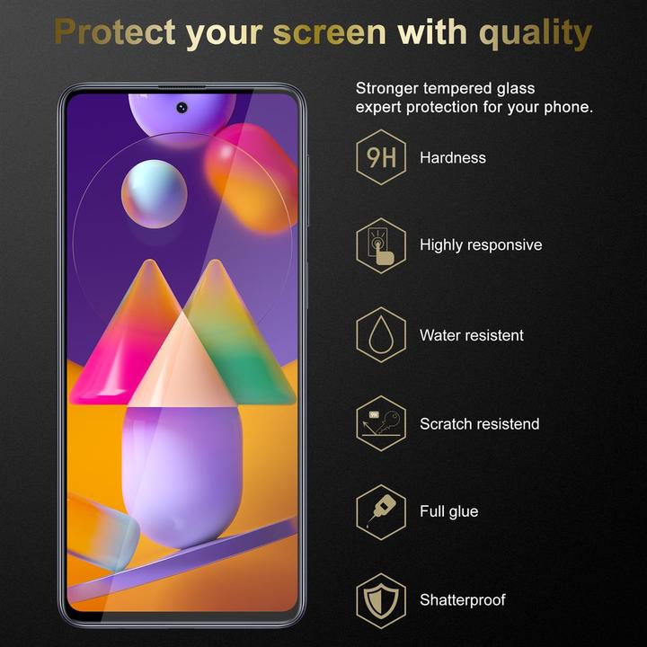Produktbild Cadorabo Displayschutzglas (1 Stück, Samsung Galaxy M31s)
