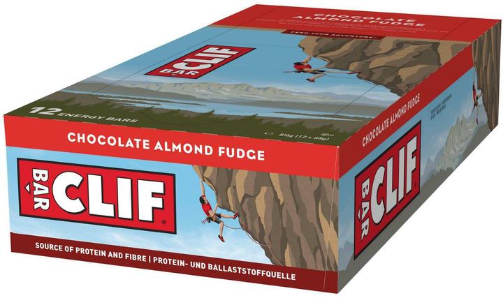 Produktbild Clif Bar Energy Riegel (Hafer, Schokolade, Mandel, 12 Stk., 816 g)