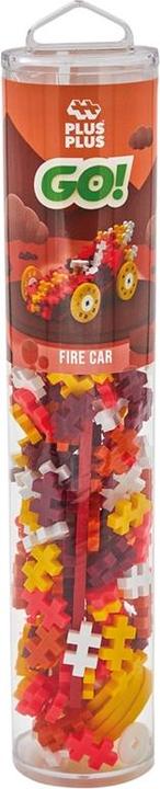 Actual product image Plus-Plus Creative building blocks car fire
