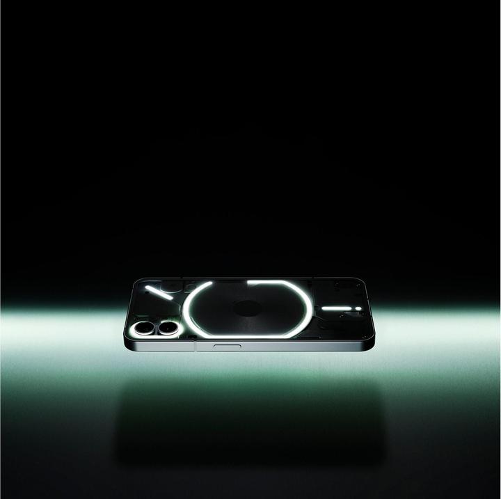 Actual product image Nothing Phone (1) (8GB) (128 GB, Black, 6.55", Dual SIM, 50 Mpx, 5G)