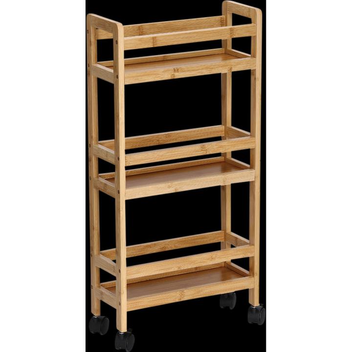 Actual product image Zeller Present Niche trolley, bamboo/MDF