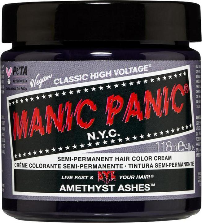 Image du produit Manic Panic Cendres D'Amethyste Cruelty Free Vegan Hair Color 118ml (Cendres d'améthyste)