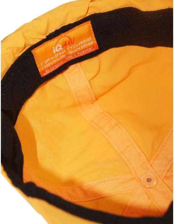 Produktbild IQ-UV UV Schutz Cap Bites mit Nackenschutz Kinder, orange (1 Stk) (Sonnencreme, SPF 50+)