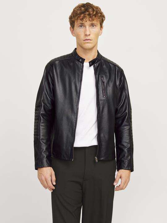 Actual product image Jack & Jones Jjeliam Lamb Leather Jacket Noos (XXL)