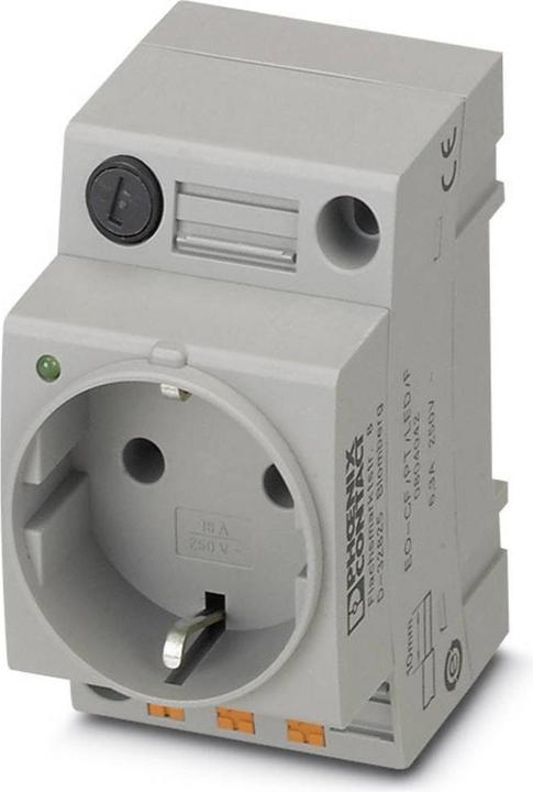 Produktbild Phoenix Contact Schaltschrank-Steckdose EO-CF/PT/LED/F Grau 1 St.